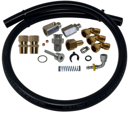 FASS Diesel Fuel Systems Fuel Systems PACCAR Fuel Line Adapter Kit for Trucks without Frame Mounted Water Separator (PAK2001)