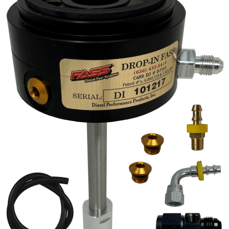 FASS Diesel Fuel Systems FASS Fuel Systems Drop-In Series Diesel Fuel System 3406E, C10, C11, C12, C13, C15, C16, C18 Caterpillar