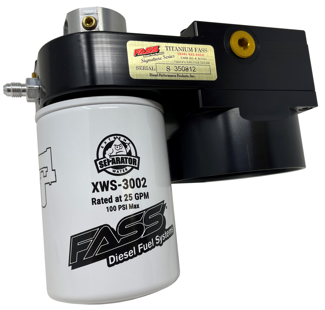 FASS Diesel Fuel Systems BLEMISHED FASS Drop-In Series Diesel Fuel System 2017-2024 GM, (DIFSL5P1001)