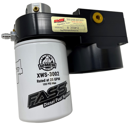 FASS Diesel Fuel Systems BLEMISHED FASS Drop-In Series Diesel Fuel System 2017-2024 GM, (DIFSL5P1001)